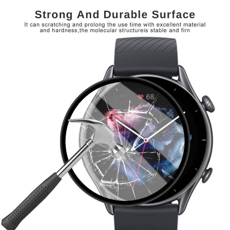 Oppowatchx OnePlusWatch2 1-3 Chiếc 9D HD Đen Edge Kính Cường Lực Cho OPPO Watch X OnePlus Watch 2 Chống Trầy Xước Đồng Hồ Thông Minh Ốp Lưng Bảo Vệ Màn Hình Chống Ánh Sáng Xanh Phim Kính