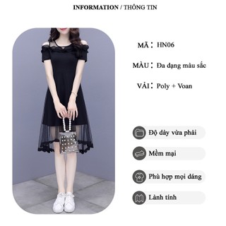 Váy dự tiệc thiết kế dáng xoè phong cách Hàn Quốc trẻ trung  HN06