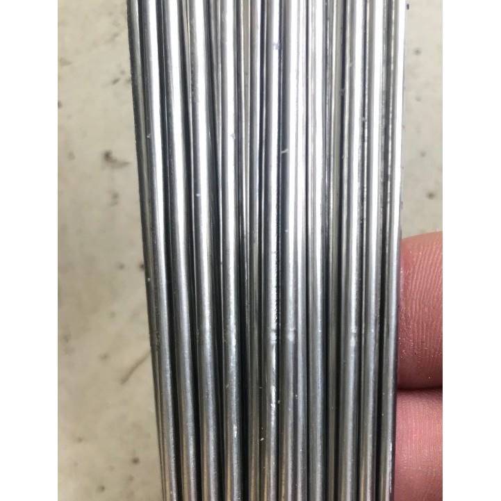 Trục inox tròn đặc phi 4.5mm, 5.2mm, 7mm, 8.2mm, (Dài 30cm tới 1M ...