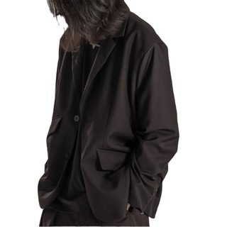 ÁO KHOÁC BlAZER NAM NỮ-ÁO KHOÁC VEST T-A-N THỜI TRANG UNISEX PHONG CÁCH HÀN QUỐC AV024 MÀU ĐEN