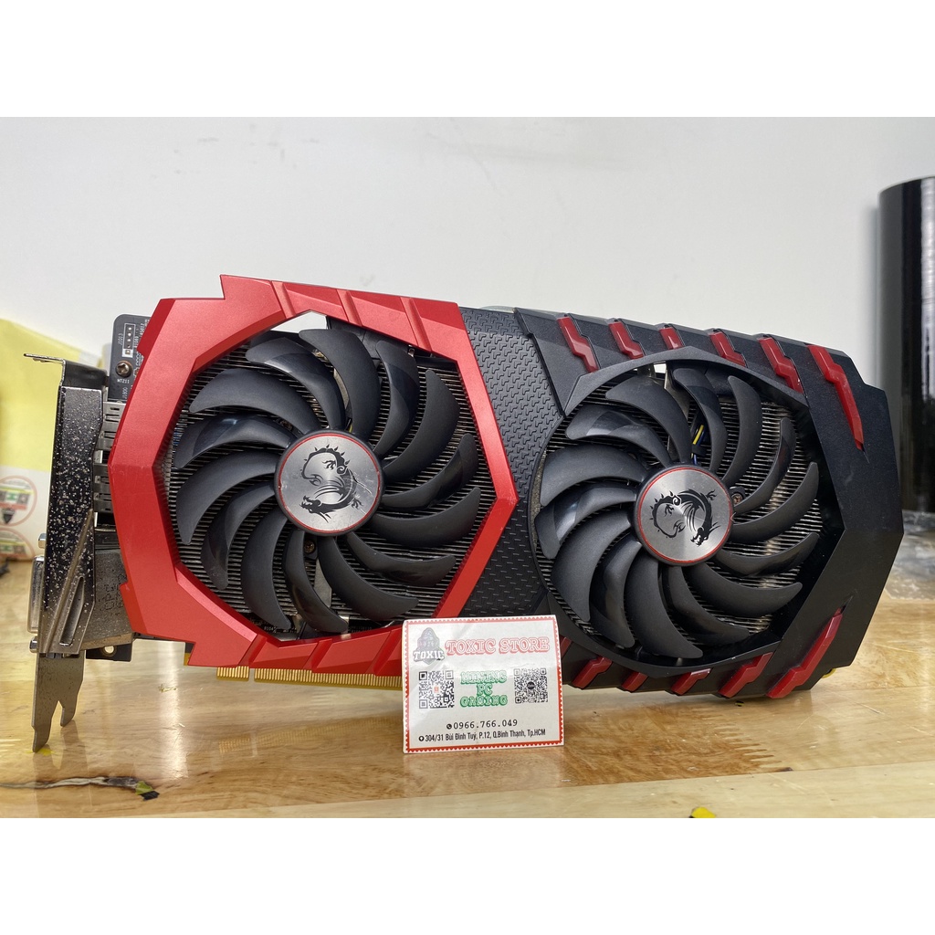 Card Màn Hình VGA RX 470 570 480 580 4G và 8G FULL Cổng và DVI