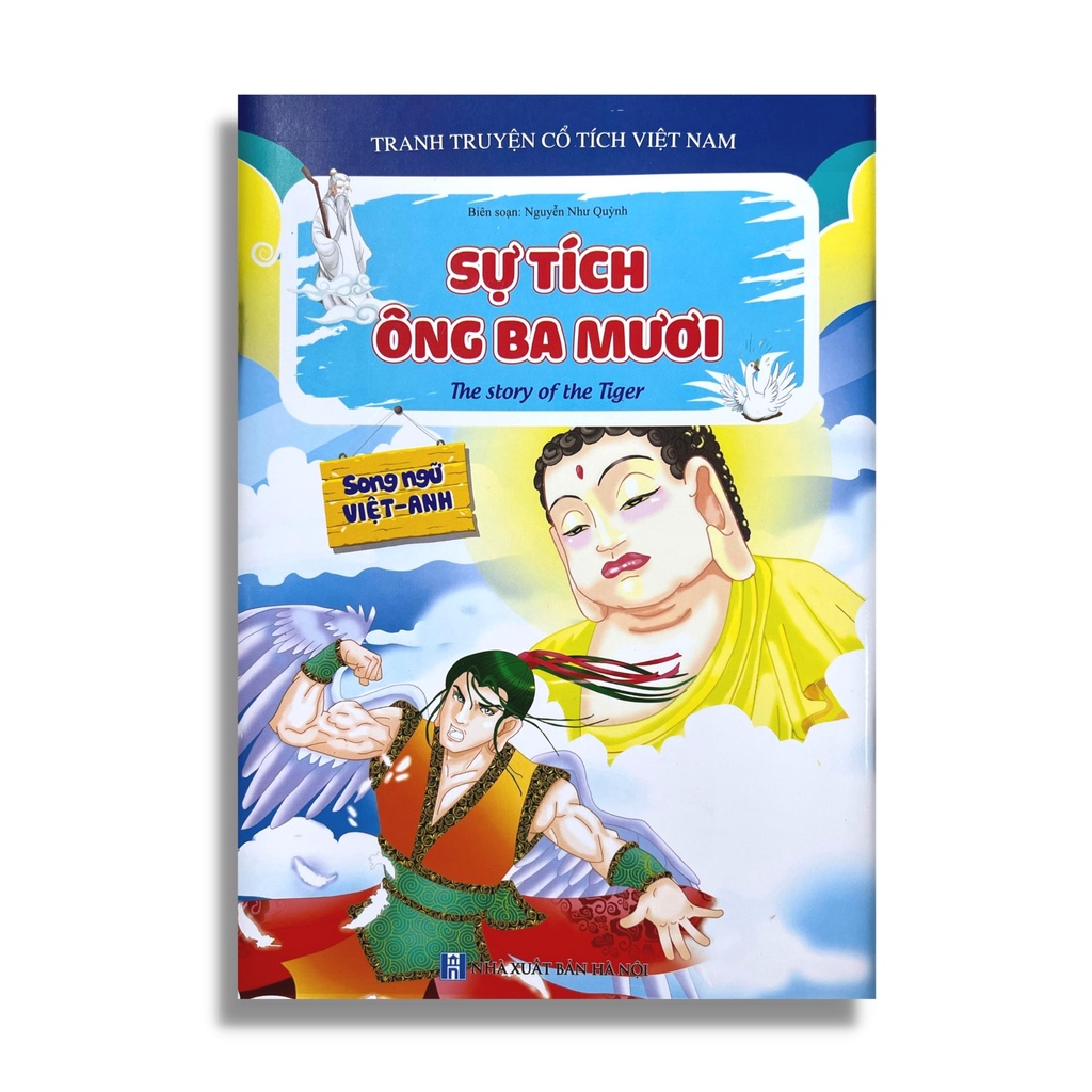 Sách Truyện Tranh Cổ Tích Việt Nam - Sự Tích Ông Ba Mươi (Song Ngữ Việt Anh)