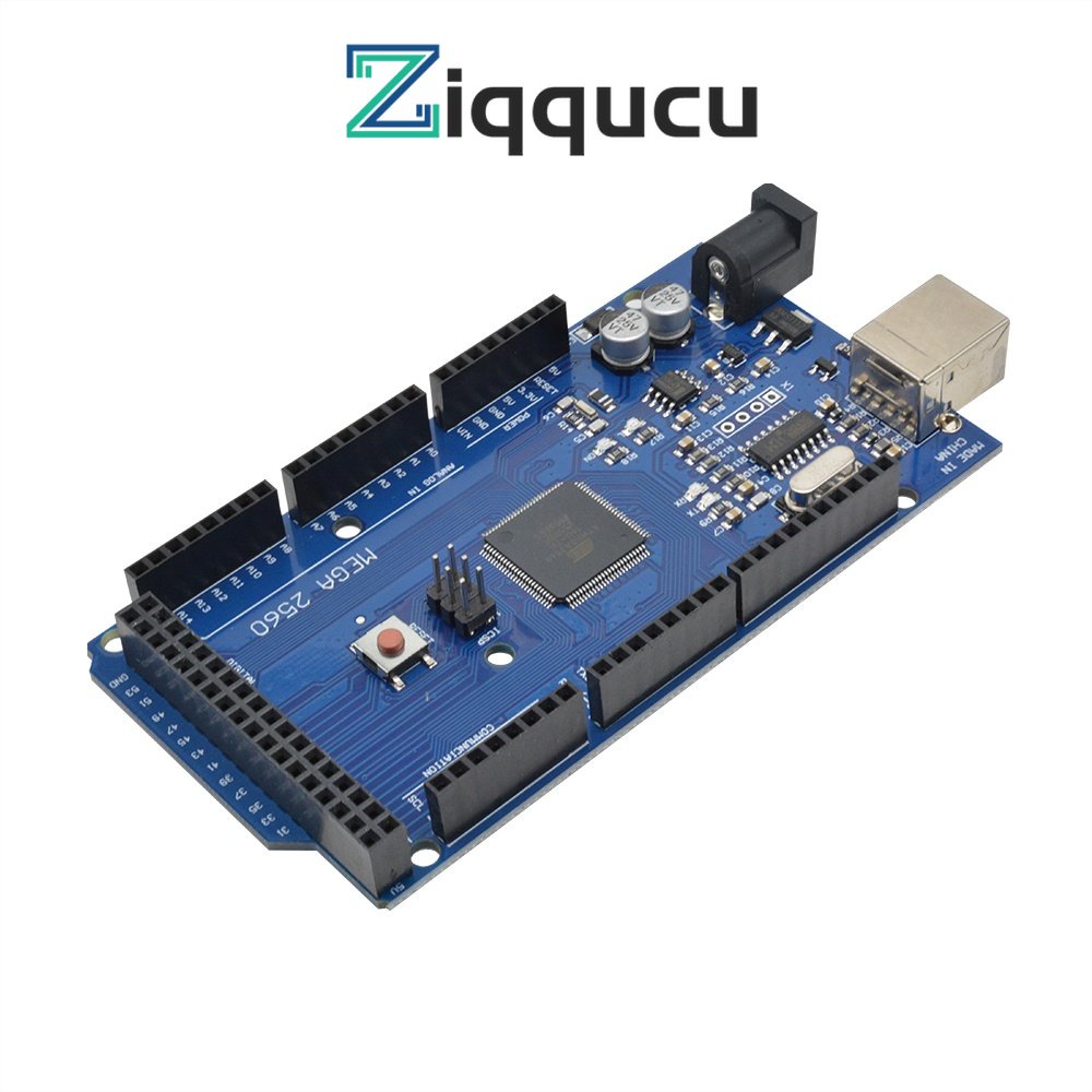 ZIQQUCU Bảng Mạch Mega2560 R3 ATMEGA 2560 R3 CH340 Atmega2560-16AU Tự ...