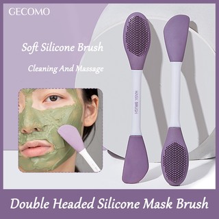 Cọ Đắp Mặt Nạ Bùn Hai Đầu Bằng Silicon Thương Hiệu GECOMO