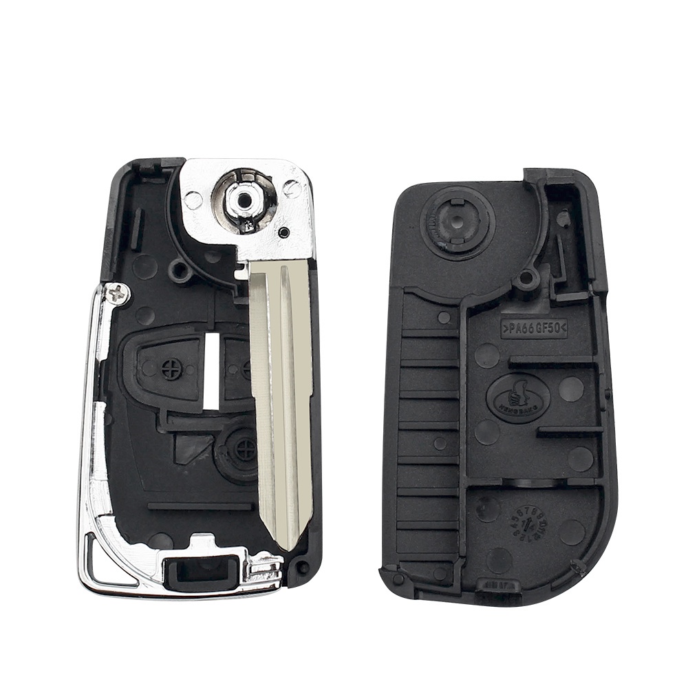 Vỏ Chìa Khóa Điều Khiển Từ Xa 2 Nút Cho Mitsubishi Attrage Mirage G4 Triton Xpander Pajero Xpander Lancer ASX Storm Kuda Outlander L200