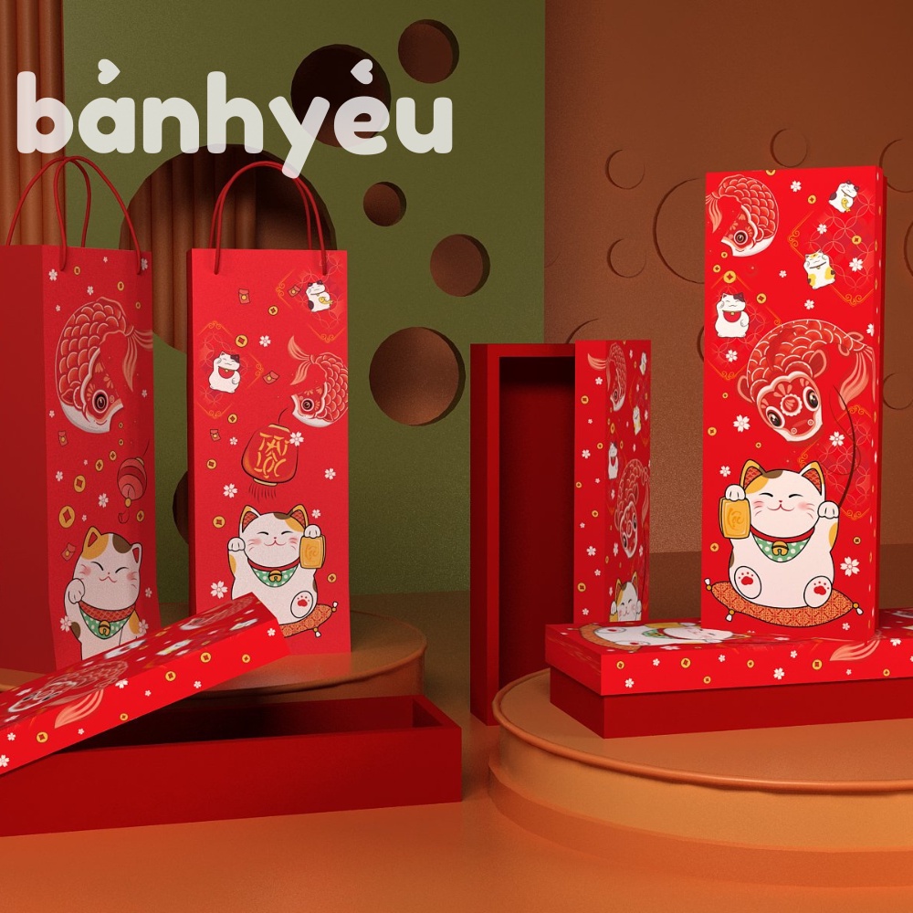 Hộp Đựng Bánh Dứa, Bánh Quy Đài Loan Cao Cấp Mẫu Mới (BBTC)