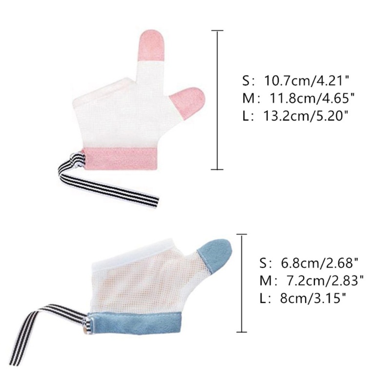 Innlike1 1 Trẻ Em Trẻ Sơ Sinh Bé Ngăn Ngừa Cắn Ngón Tay Móng Tay Găng Tay Chống Cắn Ăn Găng Tay Bảo Vệ Tay Cho Toddle