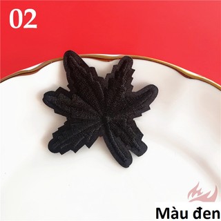 Miếng Dán Ủi Quần Áo Hình Chiếc Lá Nhiều Màu Sắc