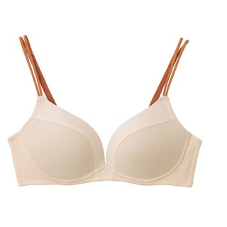 Áo lót nữ trơn không gọng Mochibra Gunze TC6192 Nội địa Nhật chính hãng