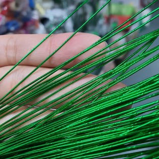 20 Cành hoa thép bọc nhựa dài 40cm