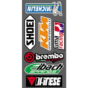 Set 8 Tem dán xe logo KTM siêu nét chính hãng decal không thấm nước công nghệ in MIMAKI NHẬT BẢN