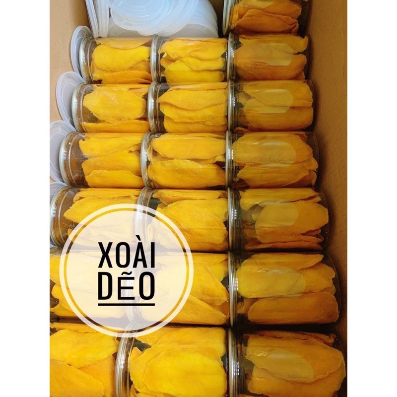 Xoài Sấy Dẽo Xuất Khẩu Loại 1 hộp 300gr