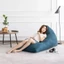 Ghế Lười Hạt Xốp 3ii Home Decor Nội Ngoại Thất Bãi Biển Hồ Bơi Cafe Mẫu Tháp Vải Trượt Nước 3 Size