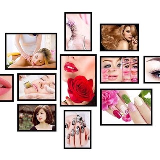 Ảnh trang trí tiệm spa, phun xăm, nail, tóc nam, nữ nhận in ảnh theo yêu cầu liên hệ qua tin nhắn