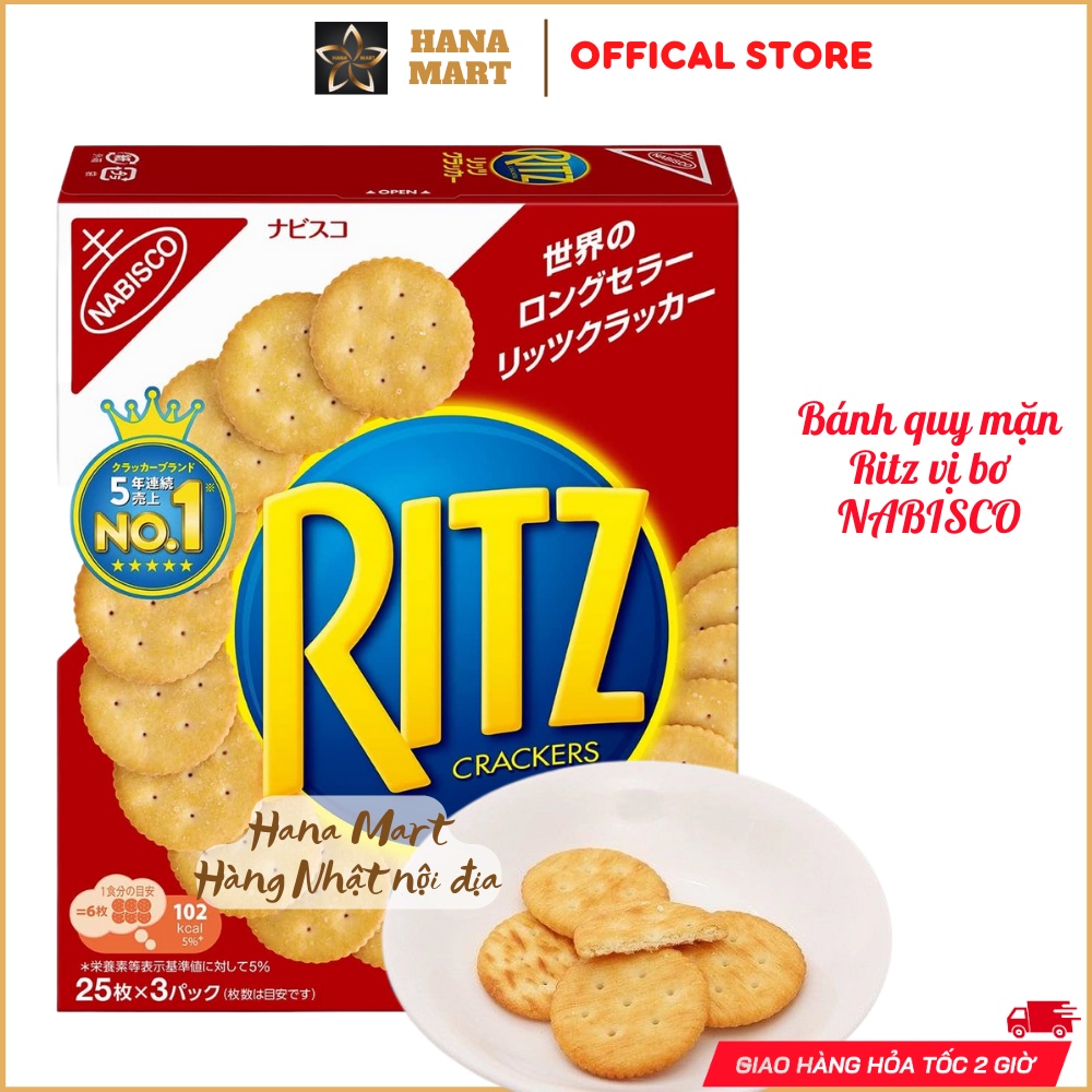 Bánh Quy Mặn Ritz nội địa Nhật Bản | Shopee Việt Nam
