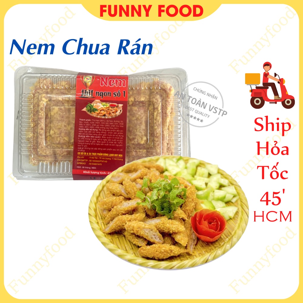 Nem Chua Rán Hà Nội – Nem Chua Rán Chiên Xù 500g – [Ship Hỏa Tốc HCM ...