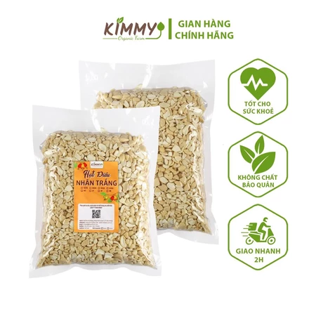 Hạt Điều Vỡ Kimmy Farm Loại Hạt Điều Vỡ Lớn Bể 1/4 Nhân Trắng 1KG Nhiều Dinh Dưỡng Chất Lượng Cao Làm Sữa, Làm Bánh