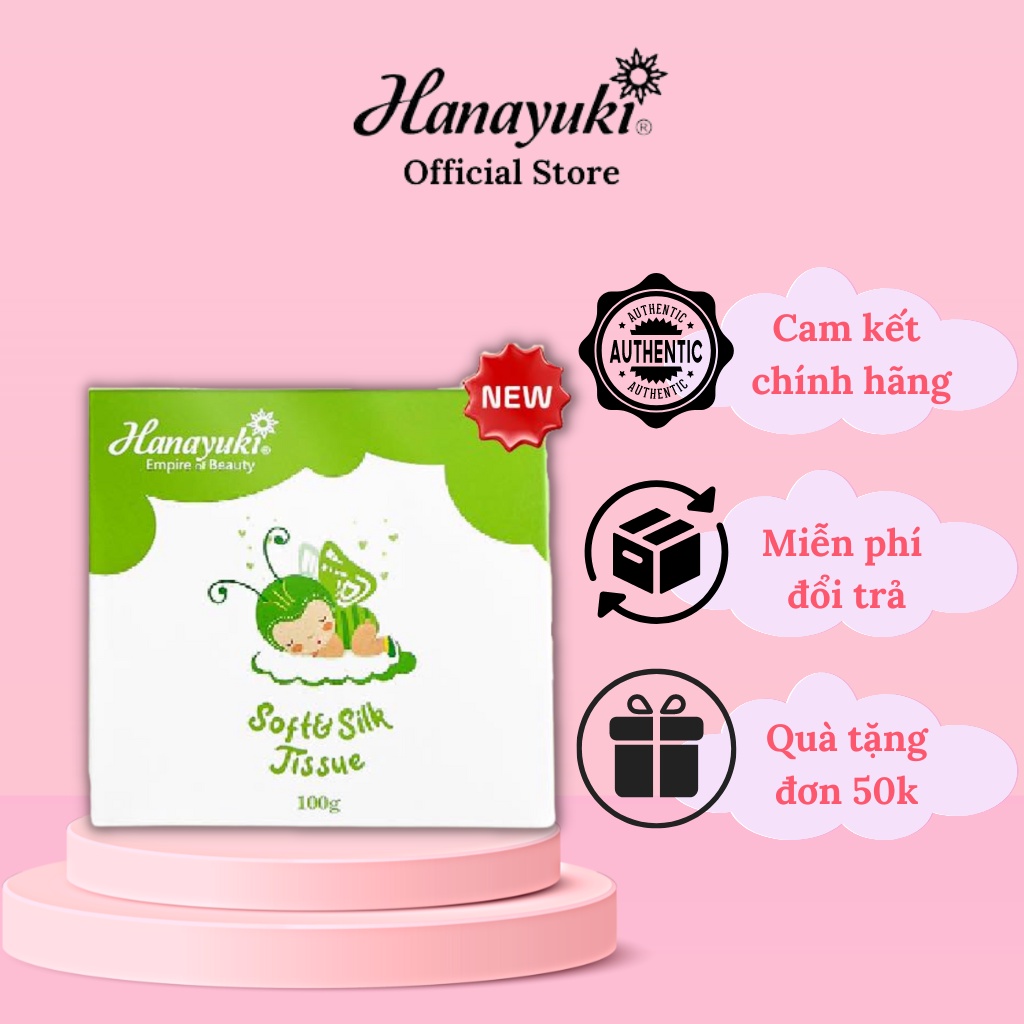 Ảnh Giấy Vệ Sinh Phụ Khoa Chính Hãng, Khăn Ướt Vệ Sinh Phụ Khoa Hanayuki Chính Hãng 1