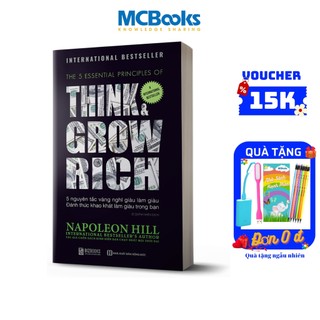 Sách - Think And Grow Rich- 5 Nguyên Tắc Vàng Nghĩ Giàu Làm Giàu