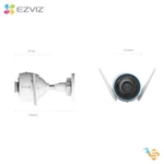 Camera IP WIFI Ngoài Trời EZVIZ H3 3K 5MP, H3 2K 3MP Bản Cao Cấp, Đàm Thoại 2 Chiều, AI - Bảo Hành Chính Hãng 2 Năm — ảnh 3