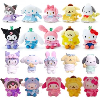 SANRIO Móc Khóa Búp Bê Mèo Hello Kitty Cinnamoroll Melody Cinnamoroll Wishmemell Pochacco Hello Kitty