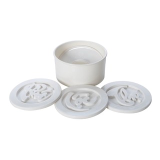 Bộ 3 khuôn xôi Phúc Lộc Thọ nhựa Việt Nhật 5751, Khuôn làm xôi,khuôn làm bánh chịu nhiệt tốt { H }