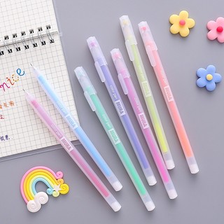 Set 12 Bút Bi Trong Suốt Màu Sắc Ngọt Ngào