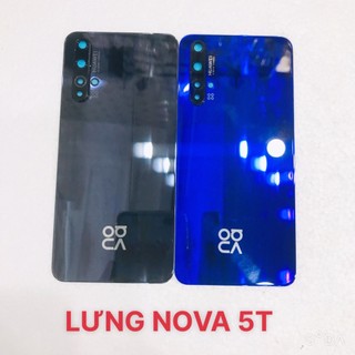 LƯNG VỎ HUAWEI NOVA 5T CÓ KÍNH CAMERA, NẮP LƯNG, NẮP PIN NOVA 5T LENS