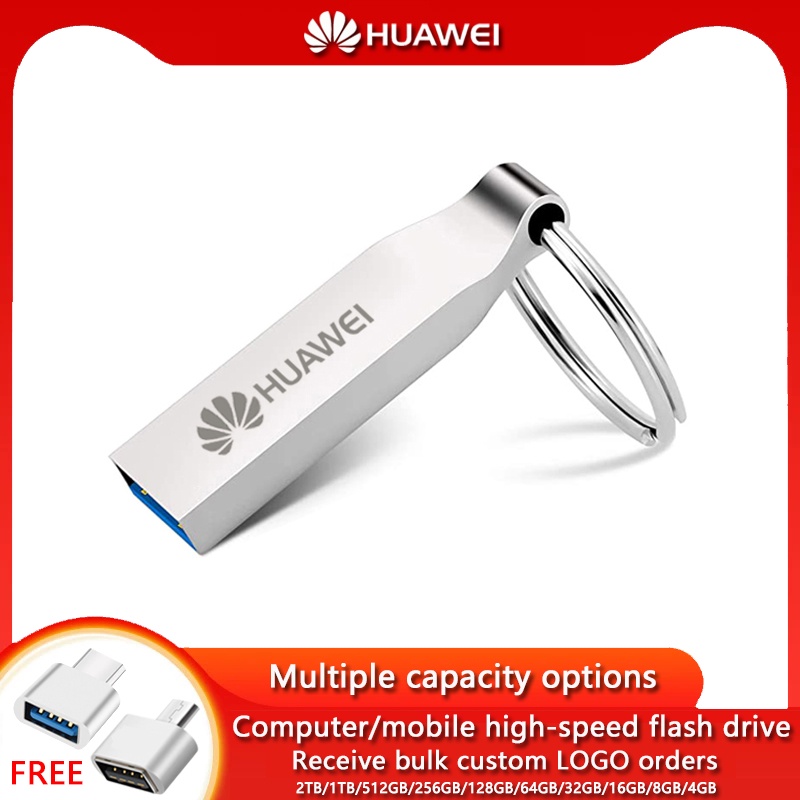 Trình điều khiển bộ nhớ kim loại sáng tạo Huawei 128GB 256GB 512GB 1TB