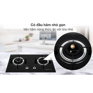 Bếp ga âm Sakura SG-2525GB-Chính Hãng 100% trưng bày mới 99% Đánh lửa bằng IC Đầu đốt tiết kiệm gas