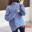 Áo len nữ cổ cao dày dặn len dệt kim mềm mại co giãn mặc mùa thu đông mã VAA0345