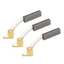 YYlingx 4 Chổi Than 6 * 10 * 32mm Chuyên Dụng Cho Máy Hút Bụi