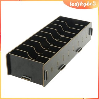 Hộp Đựng Thẻ Tên 9 Ngăn Màu Đen Để Bàn lzdjhyke3