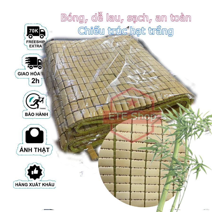 [Big SALE] Chiếu trúc 1m6, chiếu trúc 1m8, nằm mát, điều hòa nằm mát,  hạt khít, bền, sạch, an toàn