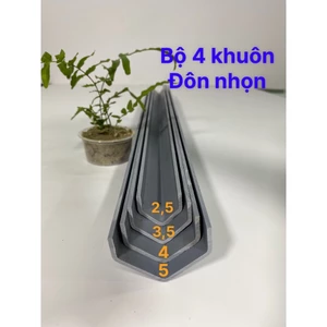 Khuôn kéo phào chỉ ( bộ 4 khuôn đôn nhọn )