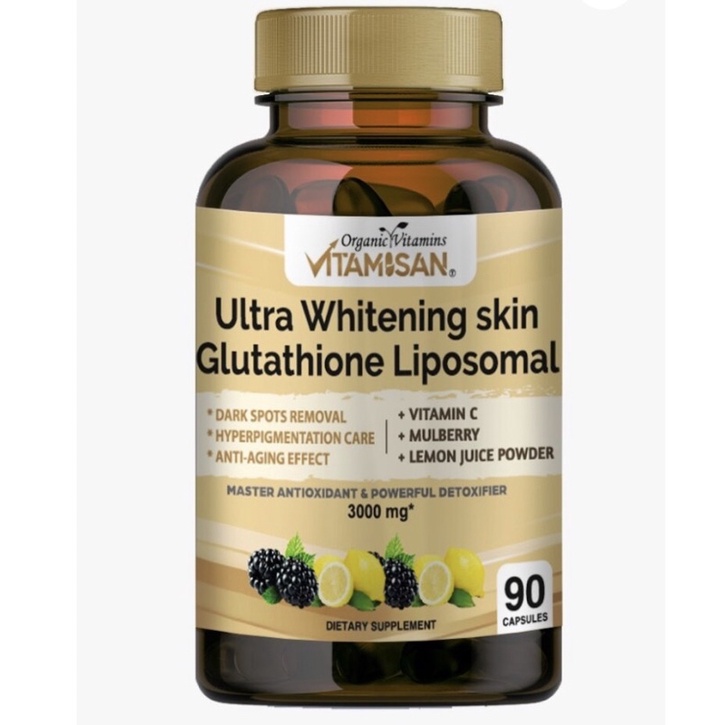 vitamisan ultra whitening skin glutathione liposomal Glutathione