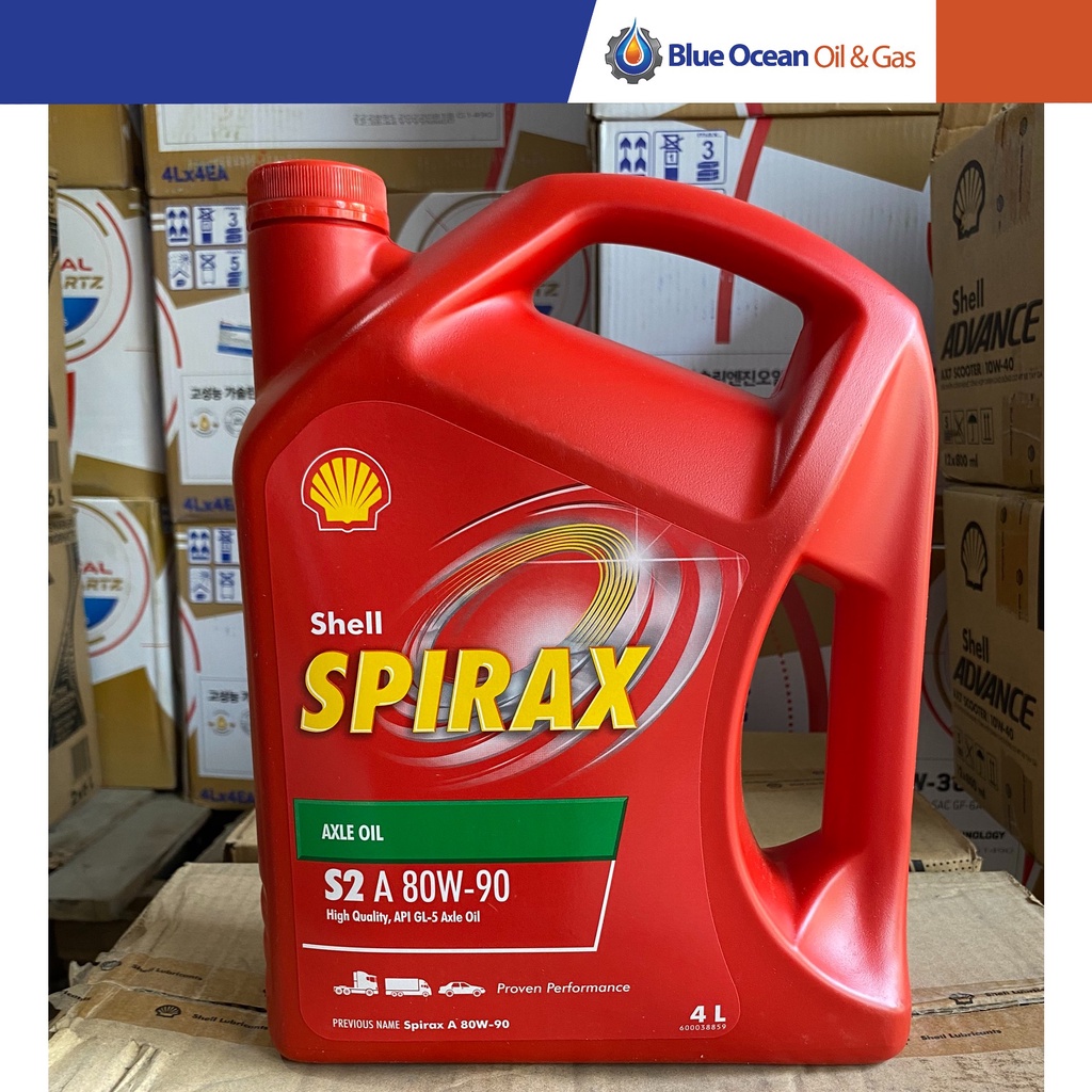 Dầu cầu hộp số Shell Spirax S2 A 80W-90 4L | Shopee Việt Nam