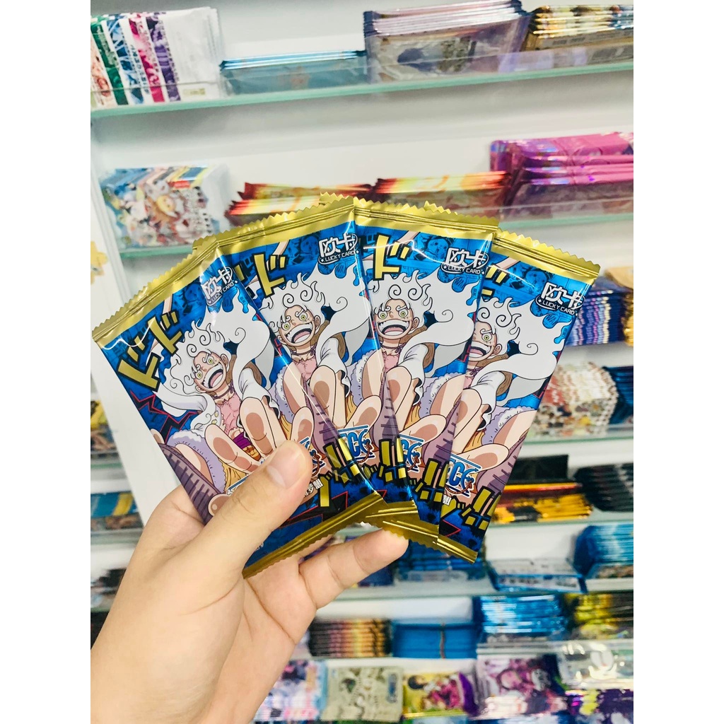 [ hỏa tốc hcm ][ Vũ Trí Ba ] [Mua 5 tặng 1] Tổng hợp Set 5 ảnh thẻ nhân phẩm Anime One Piece