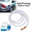 YRBWD Hướng dẫn sử dụng Ống hút Siphon Tự dụng cụ Ống tự mồi Ống nhựa PVC Ống nước Siphon Vòi