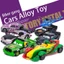 Racing Story Auto Toy Khuôn mẫu xe hợp kim Lightning McQueen Slate Piston Cup Trophy Xe chính hãng Black Storm