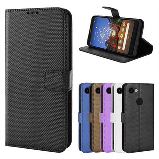 Dành Cho Google Pixel 3 3A 4 XL 4A 5 5A Ốp Lưng Ví Da Doanh Nhân Flip Cover