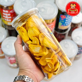 Mít thái sấy giòn SIÊU NGON 💖TIGER FOOD💖 Lon 200g mít thái sấy loại 1 ăn cực mê - trái cây sấy ăn vặt Sài Gòn