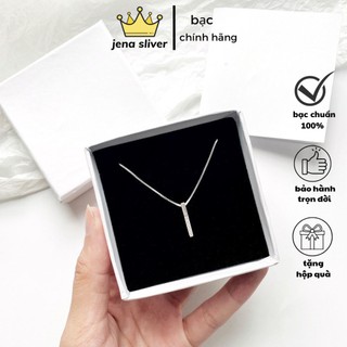 Dây chuyền bạc nữ Classic , bạc 925 , ai đeo cũng vừa xinh - jena sliver
