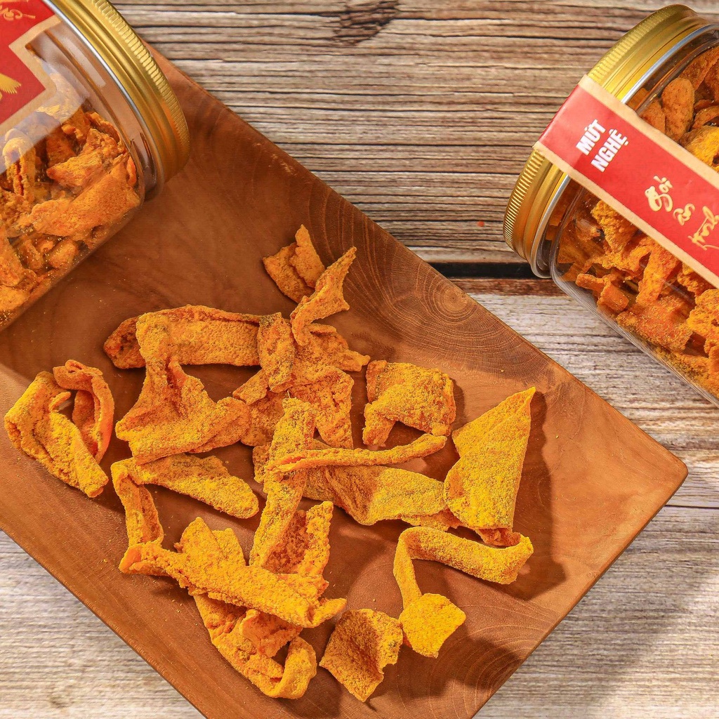[HỦ PET 500G] Mứt Nghệ Đặc Sản Cố Đô Huế Chính Gốc Đặc Biệt - Đặc sản Huế