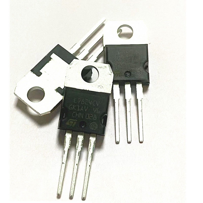 IC Nguồn ổn áp 24V 1.5A L7824CV, 7824, L7824 TO-220 (hàng Nhập Khẩu