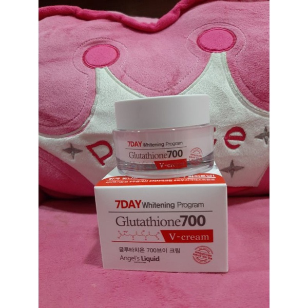 7 day whitening program glutathione 700 Amazon.com: Angel's Liquid Glutathione 7-Day Glow Cream 50ml | K-Beauty  Tone-Care & Radiance Support main image 0