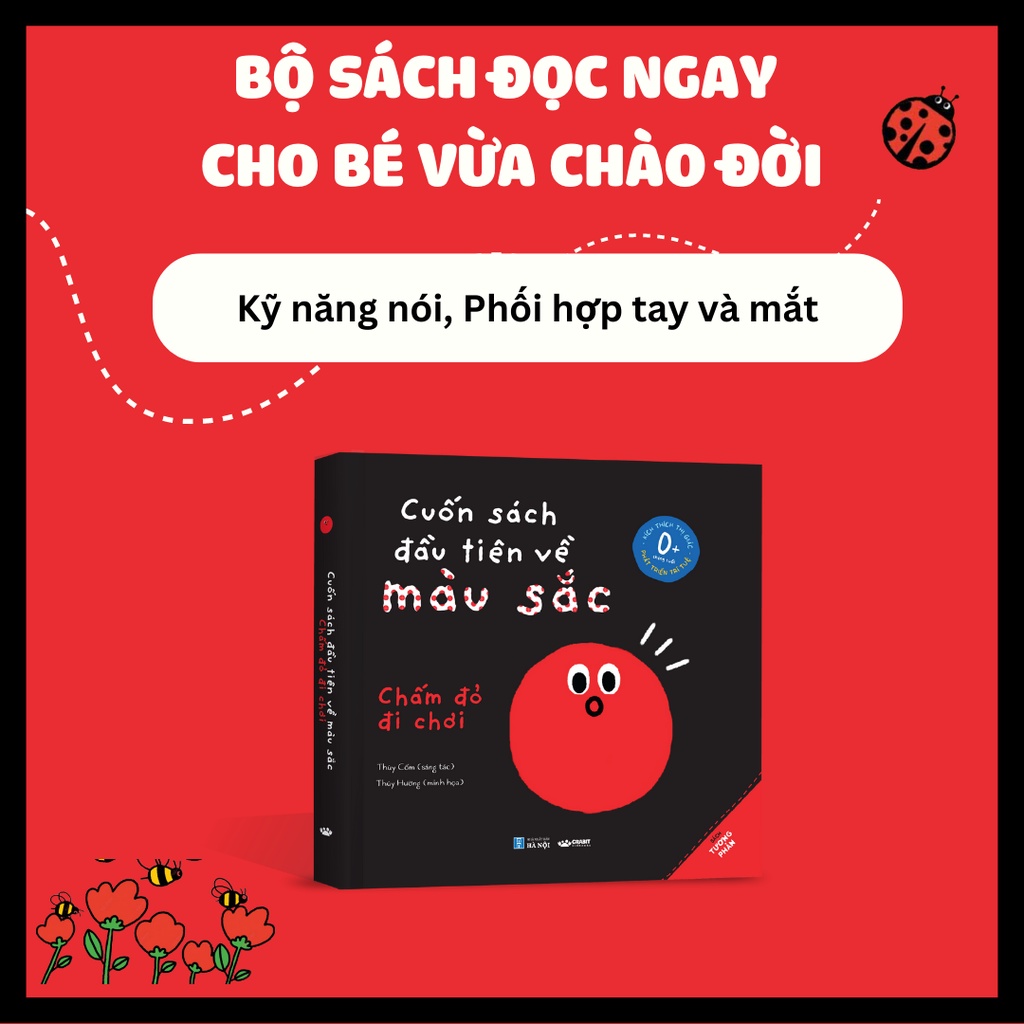 Ảnh Sách - Bộ Tương Phản/ Contrast Book dành cho trẻ sơ sinh - Crabit Kidbooks 2