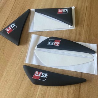Miếng Dán Cao Su Silicon Dày Bảo Vệ Góc Cửa Xe Hơi Chống Trầy Xước Cho Toyota GR Sport Vios Yaris Corolla Cross Fotuner CHR RAV4