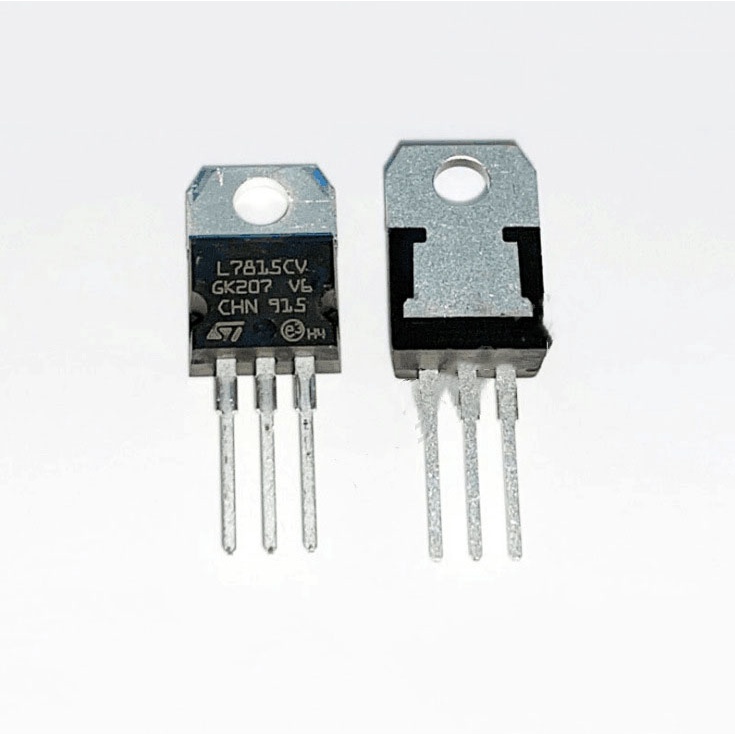 5x Spannungsregler 15V 1.5A LM7815 - Für Elektronik Projekte