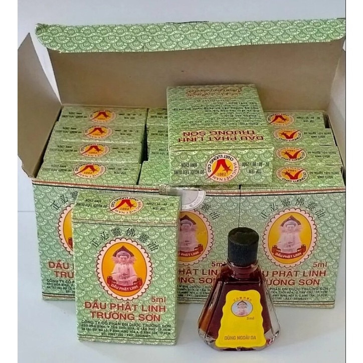 Dầu phật linh trường sơn ( nhị thiên đường) 1.5ml- 5ml | Shopee